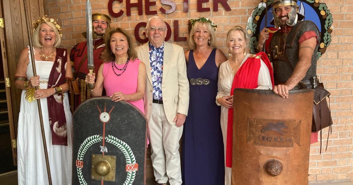 Chester Golf Club Roman celebration for 125-year anniversary