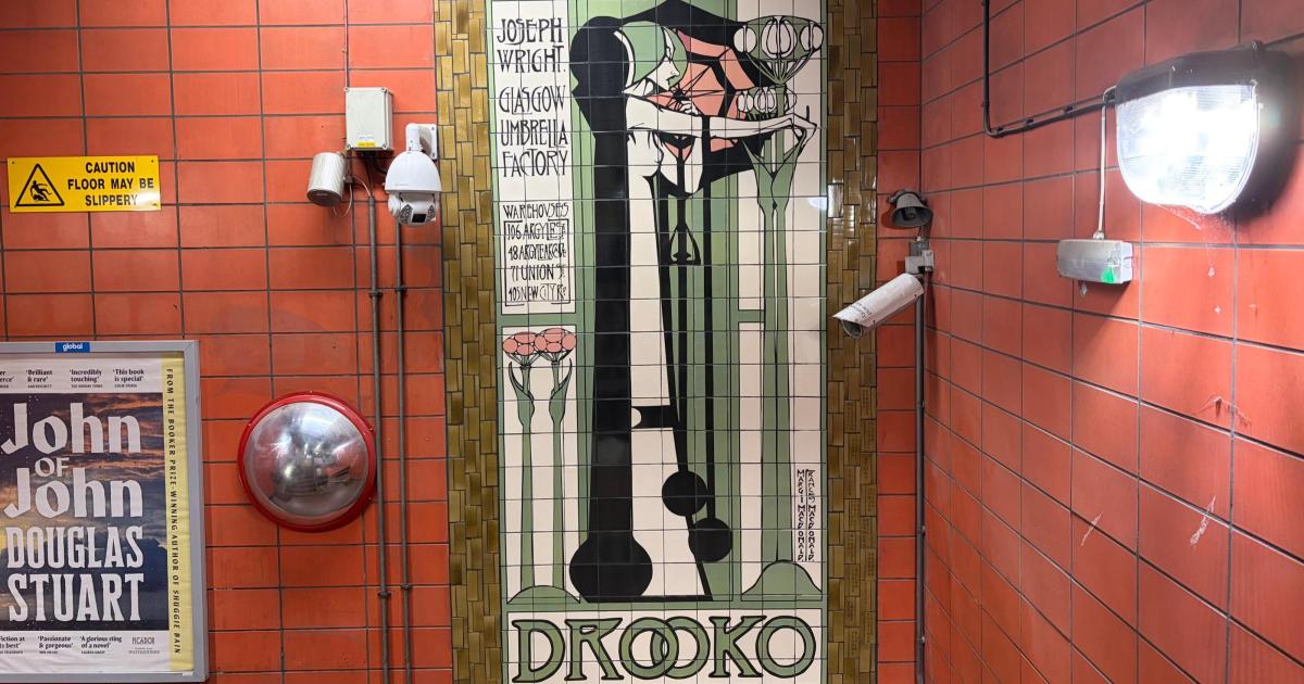 New artwork brings ‘lost’ Mackintosh design back to Glasgow Central