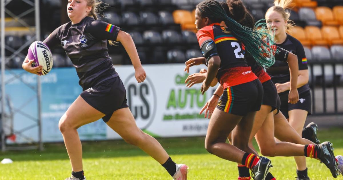 St Bede’s girls make rugby league history with third title