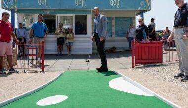 Prince William takes trip to Hastings in East Sussex