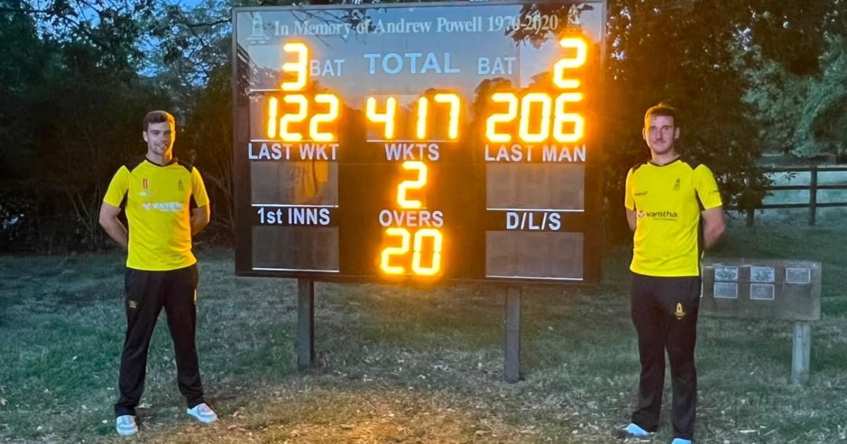 Guinness World Record attempt by Dumbleton Cricket Club