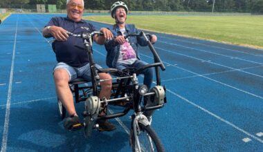 Warrington riders celebrate 35 years of Wheels for All