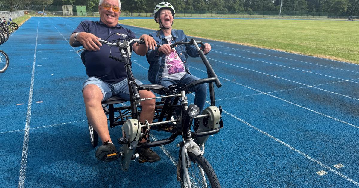 Warrington riders celebrate 35 years of Wheels for All