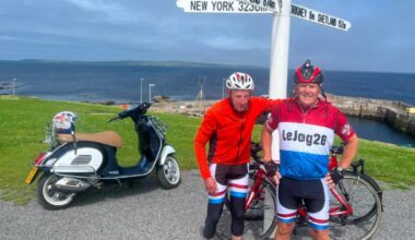 County Durham cyclist, 83, beats Land’s End-John O’Groats world record