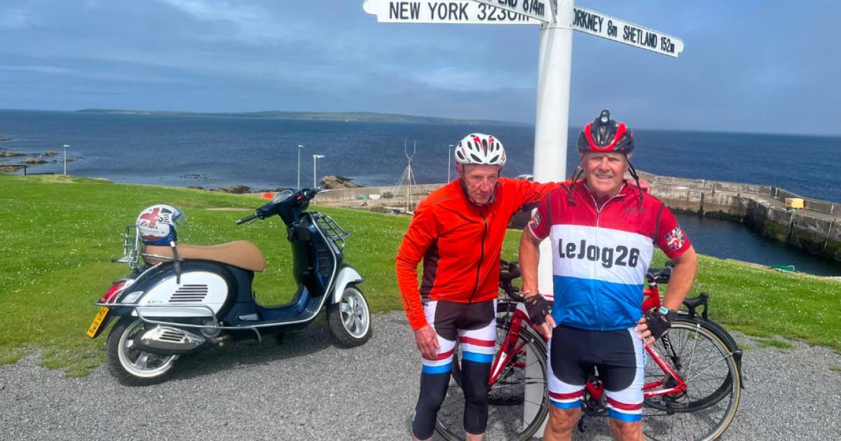 County Durham cyclist, 83, beats Land’s End-John O’Groats world record