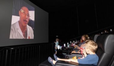 The Rock treats St Gregory pupils to private Moana screening