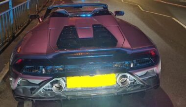 Lamborghini seized after dangerous driving on St Helens Road