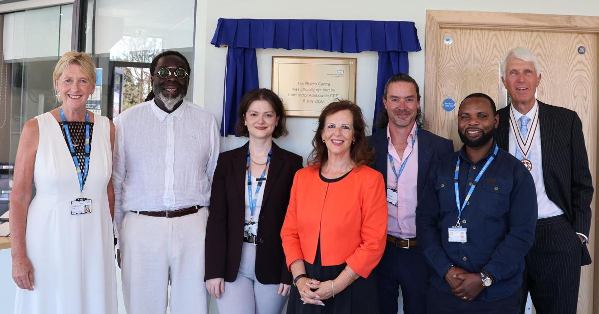 New Hellesdon NHS Rivers Centre opened by Lord Adebowale