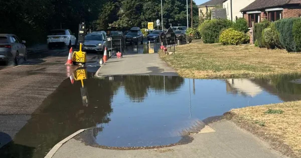 Anglian Water response after flooding in Godmanchester