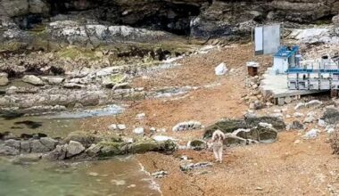 Faces spotted at Durdle Door on the big and small screen