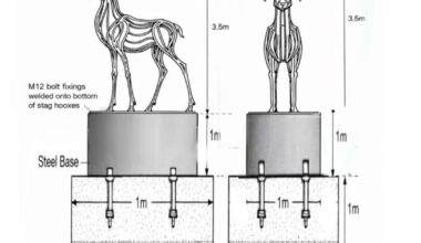 Permission granted for two stag sculptures in Stevenage