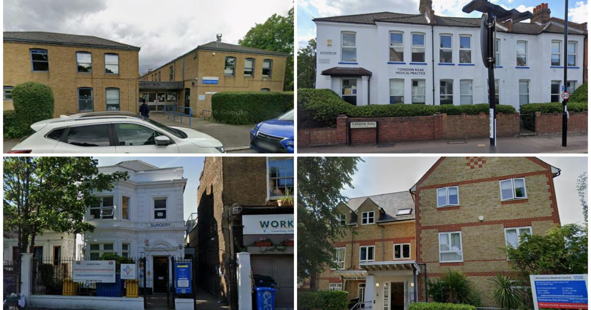 Lewisham's highest and lowest ranked NHS GP surgeries for 2026