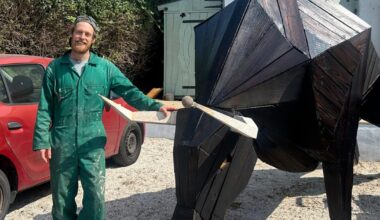 Salisbury artist unveils El Bravo ahead of New Forest Show