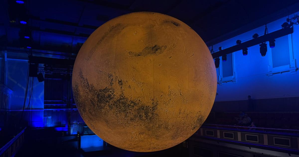 Why you should make time to see the free Mars sculpture this week