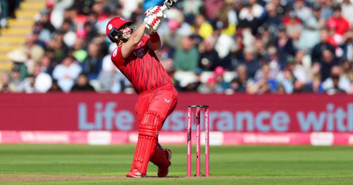 Barrow’s Liam Livingstone wins T20 Blast 2026 player of year
