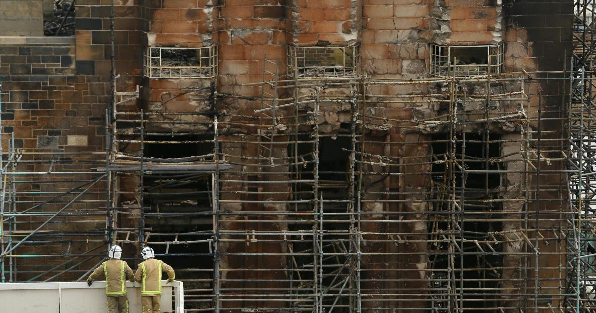 Will GSA's masterpiece Mackintosh Building be fully rebuilt?