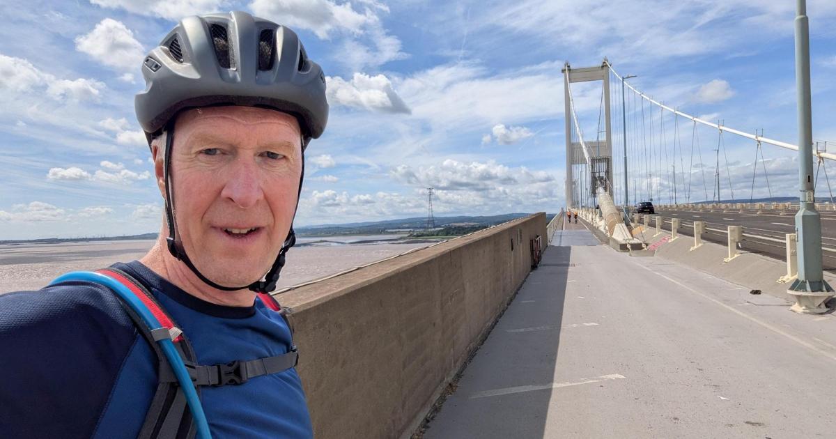 Reading man takes on 1,200-mile Sue Ryder charity cycle ride