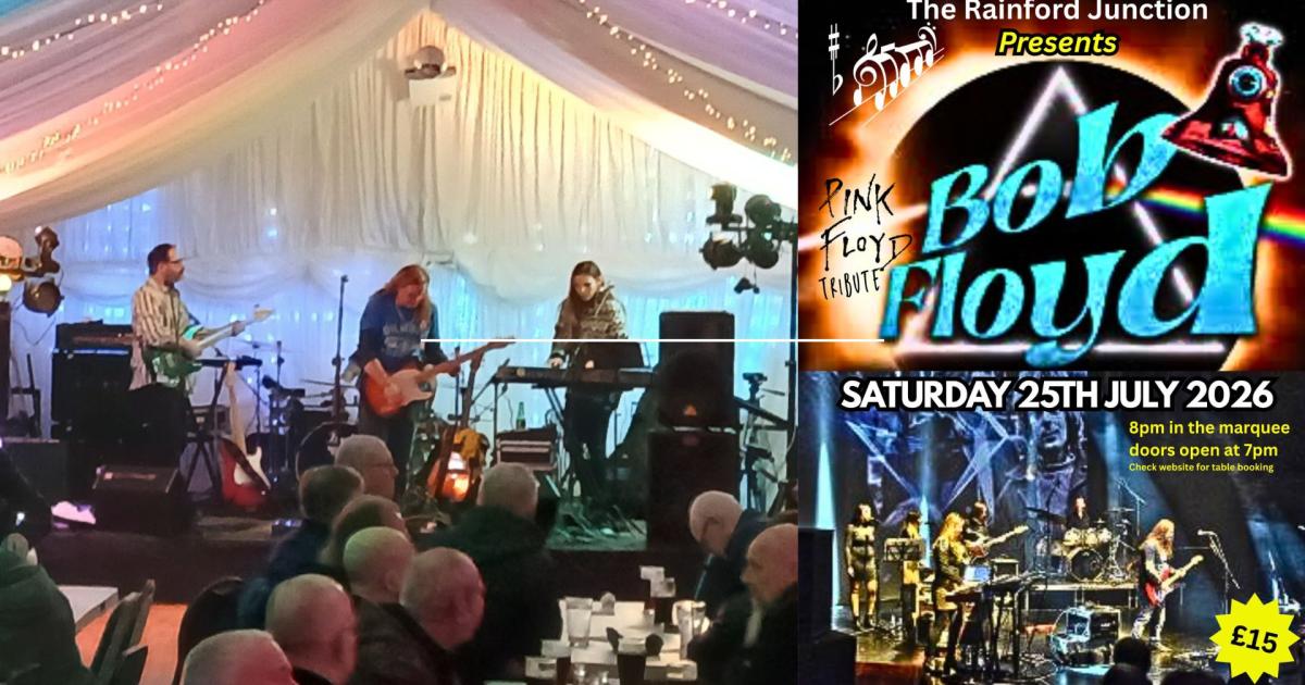 Pink Floyd tribute band to perform at The Rainford Junction
