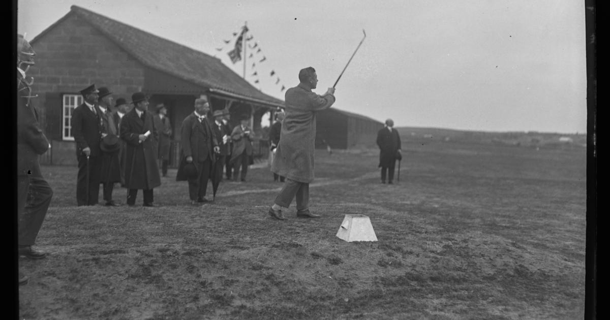 Prince of Wales tees off in 1927 and other old Walney golf moments