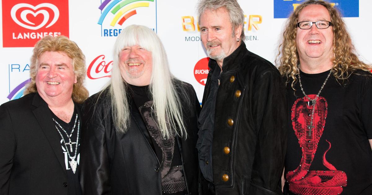 Legendary 70s rock band bump into Jeremy Clarkson at airport