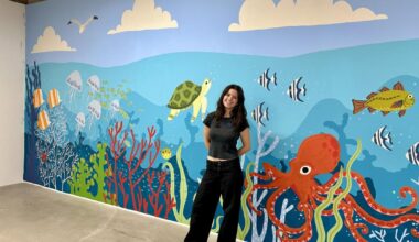 Hand-painted mural unveiled at Buttermarket in Ipswich