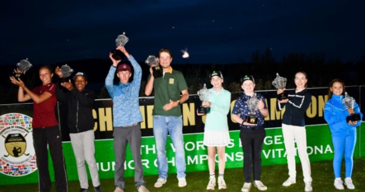 Junior golf World Championship winners crowned in Fermanagh