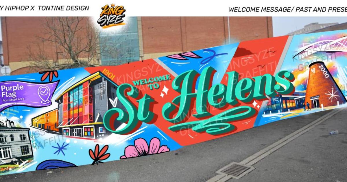 St Helens graffiti underpass to be transformed by mural