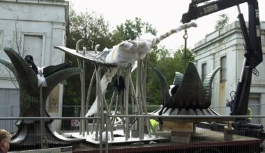 Blackburn's £240k town centre sculptures being delivered