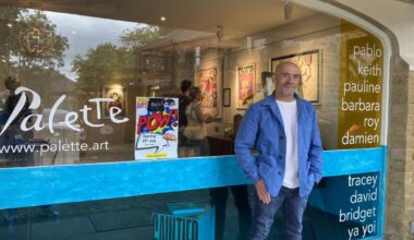 Nick Hockney opens Palette Gallery in Ilkley