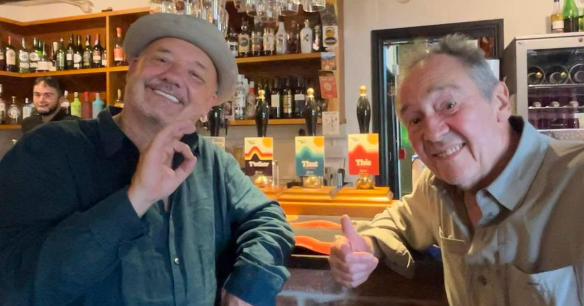 Gone Fishing stars Bob Mortimer and Paul Whitehouse visit The Talbot