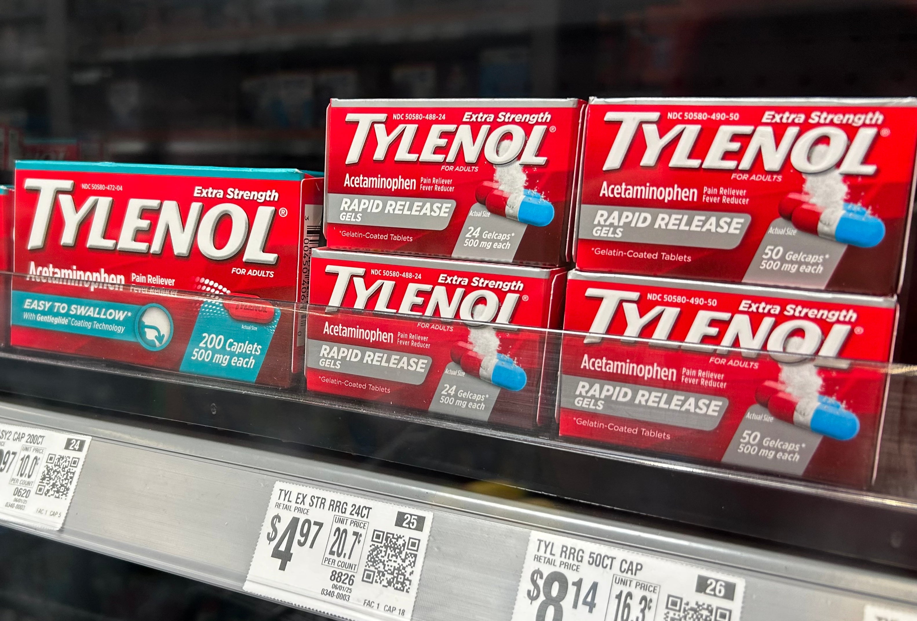The Food and Drug Administration approved a new version of Tylenol, one that is combined with naproxen sodium