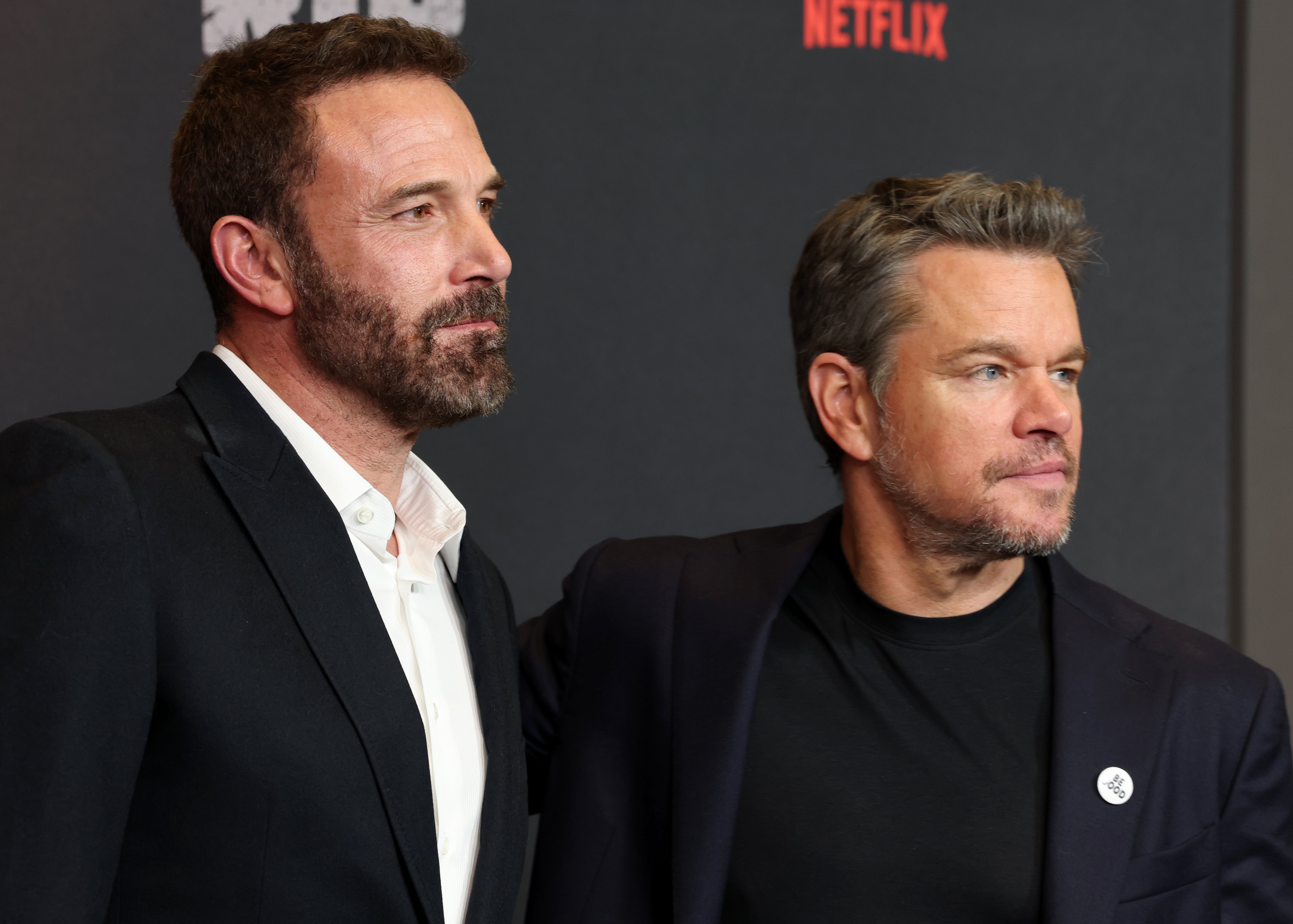 Affleck (left) gushed over ‘The Odyssey’