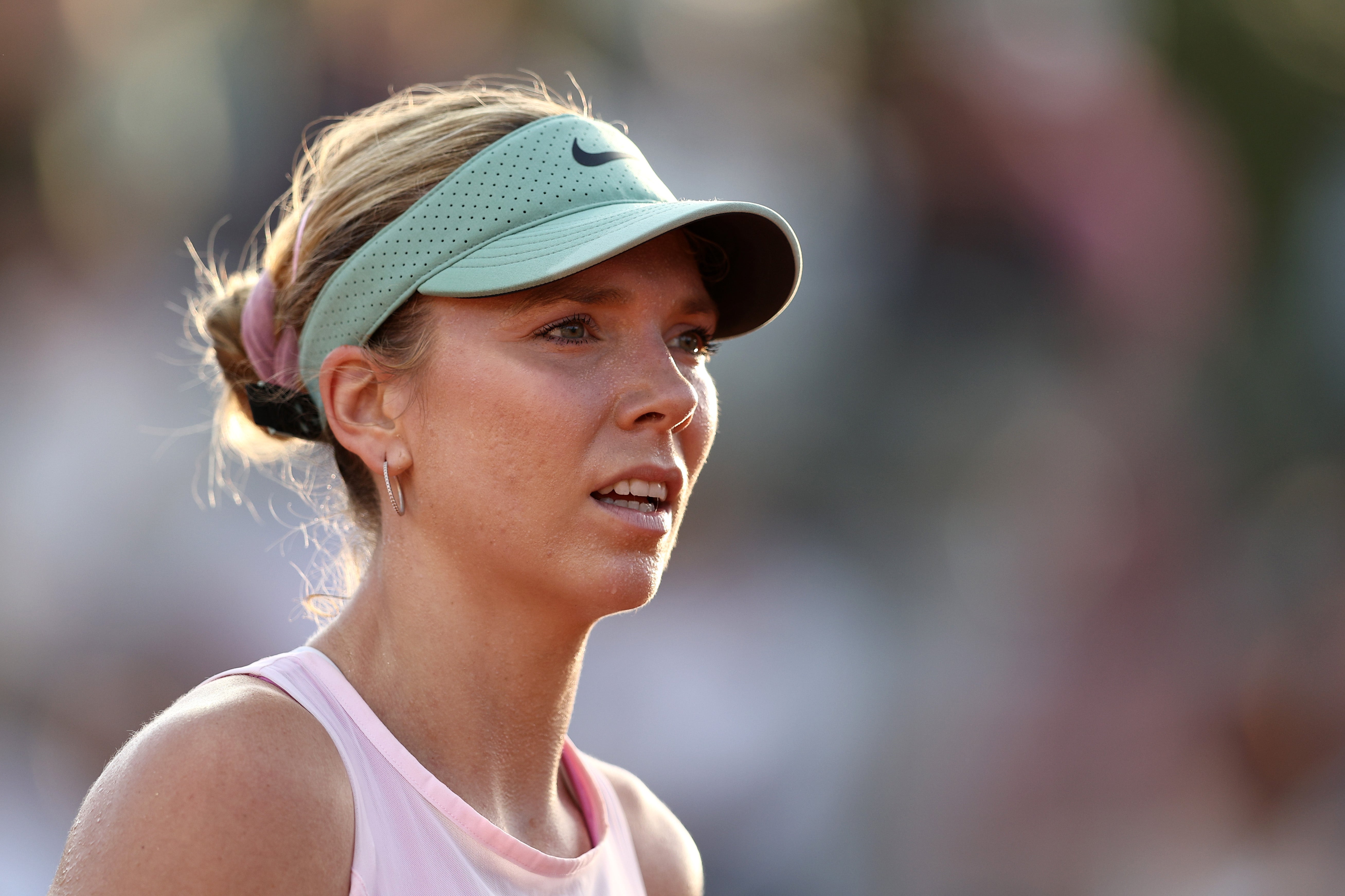 Katie Boulter suffered defeat to Ashlyn Krueger