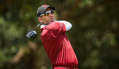 Sergio Garcia blames lasagne after missing out on the Open: ‘I felt like I was going to vomit’