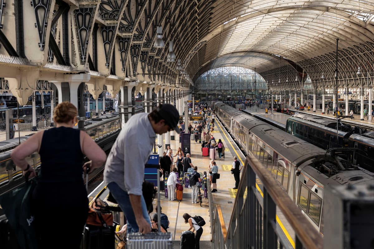 Full list of London trains cancelled amid punishing 34C heatwave