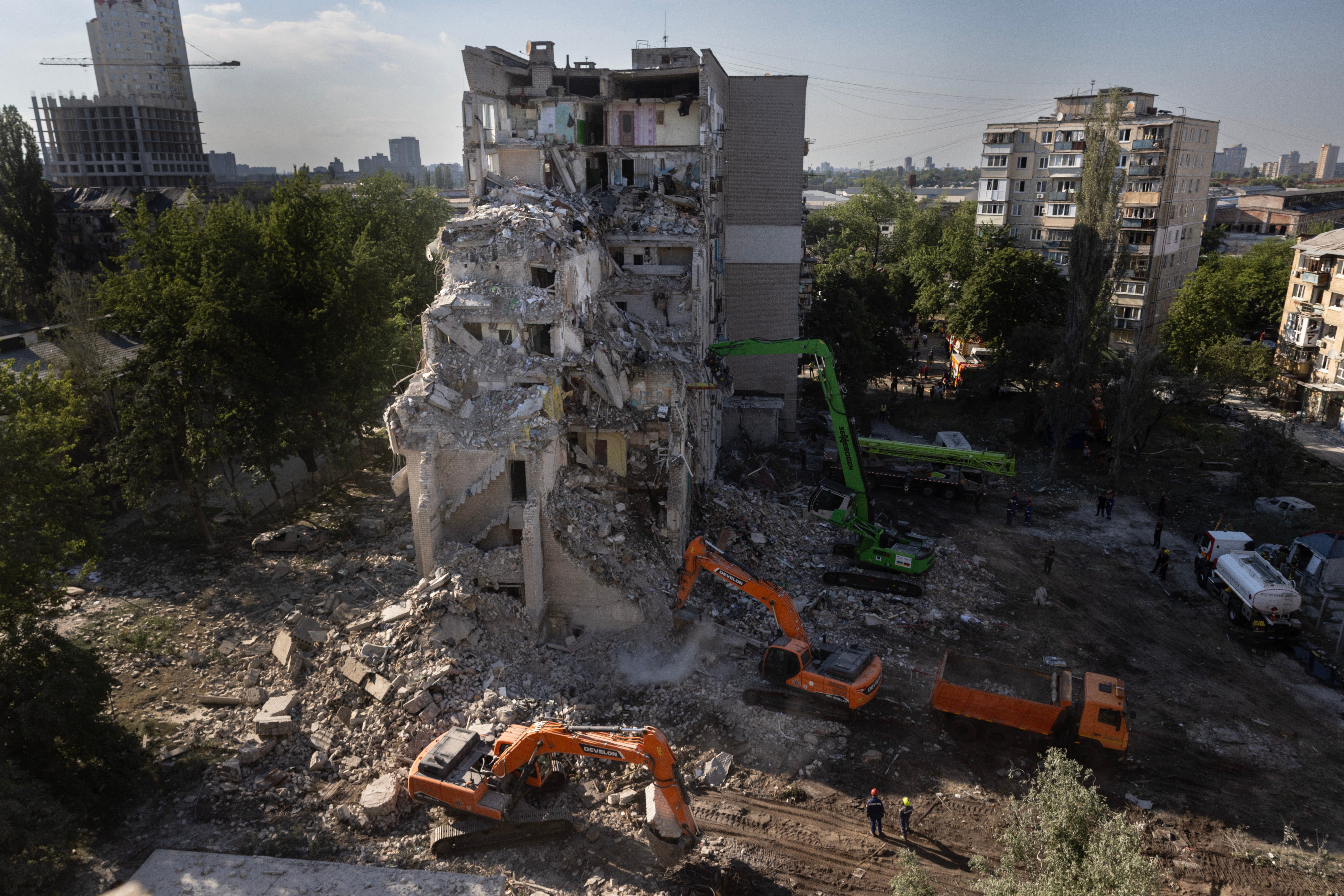 Zelensky has vowed to respond to Russia’s massive bombardment