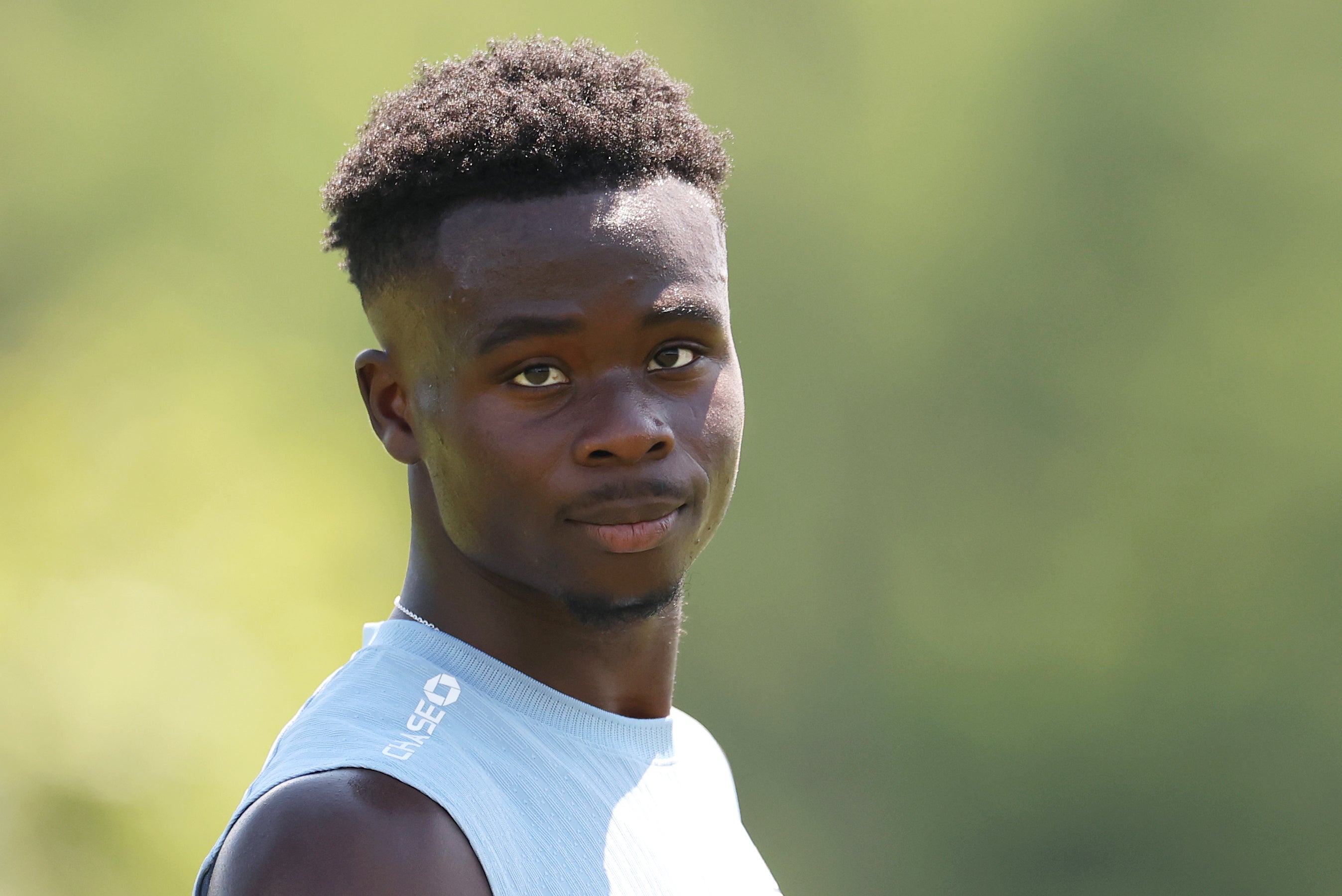 Saka feels he's 'ready to go'
