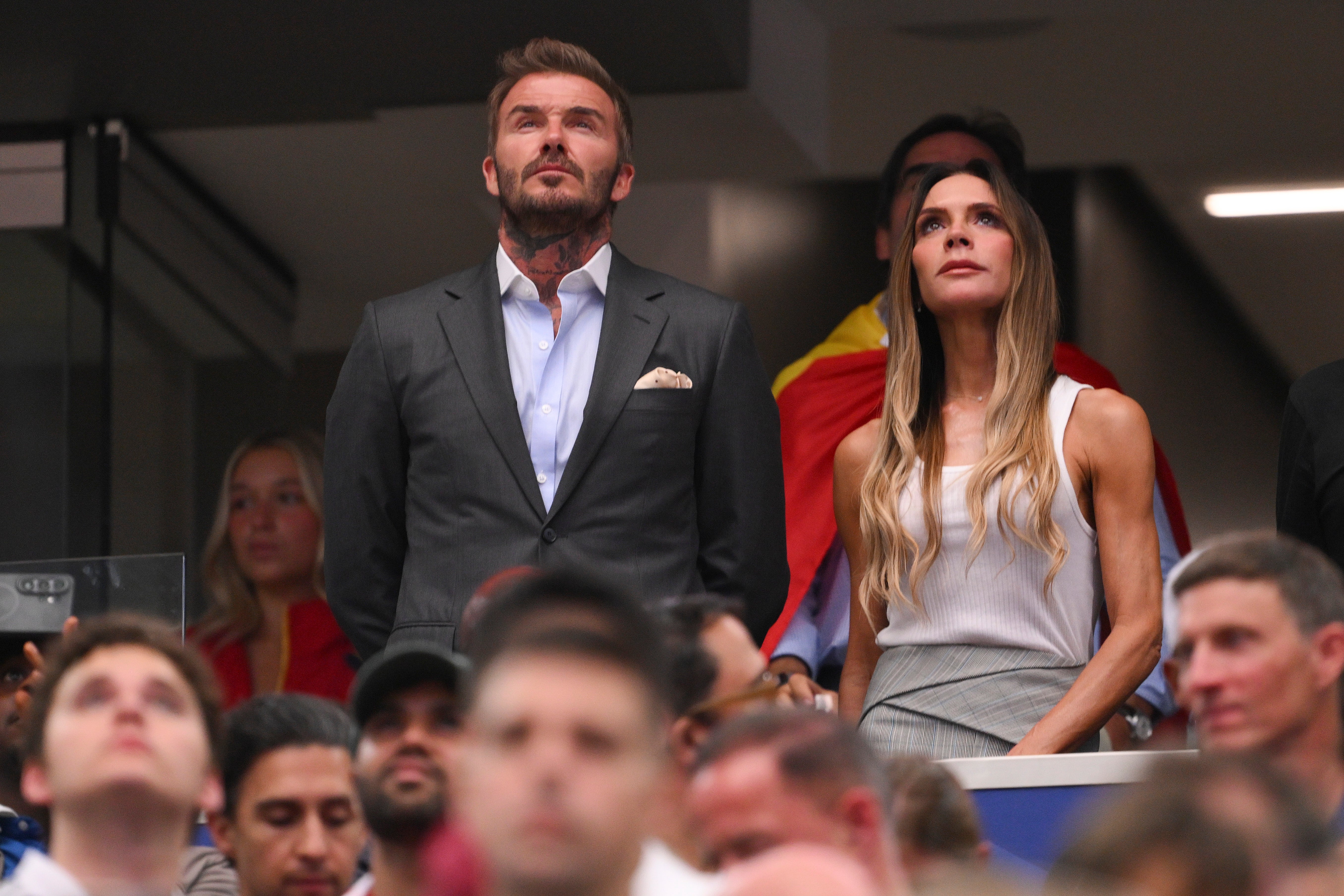 The couple have regularly attended World Cup games throughout the tournament