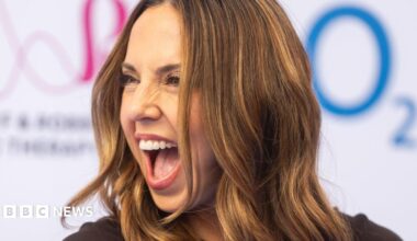 Melanie C at the Silver Clef Awards