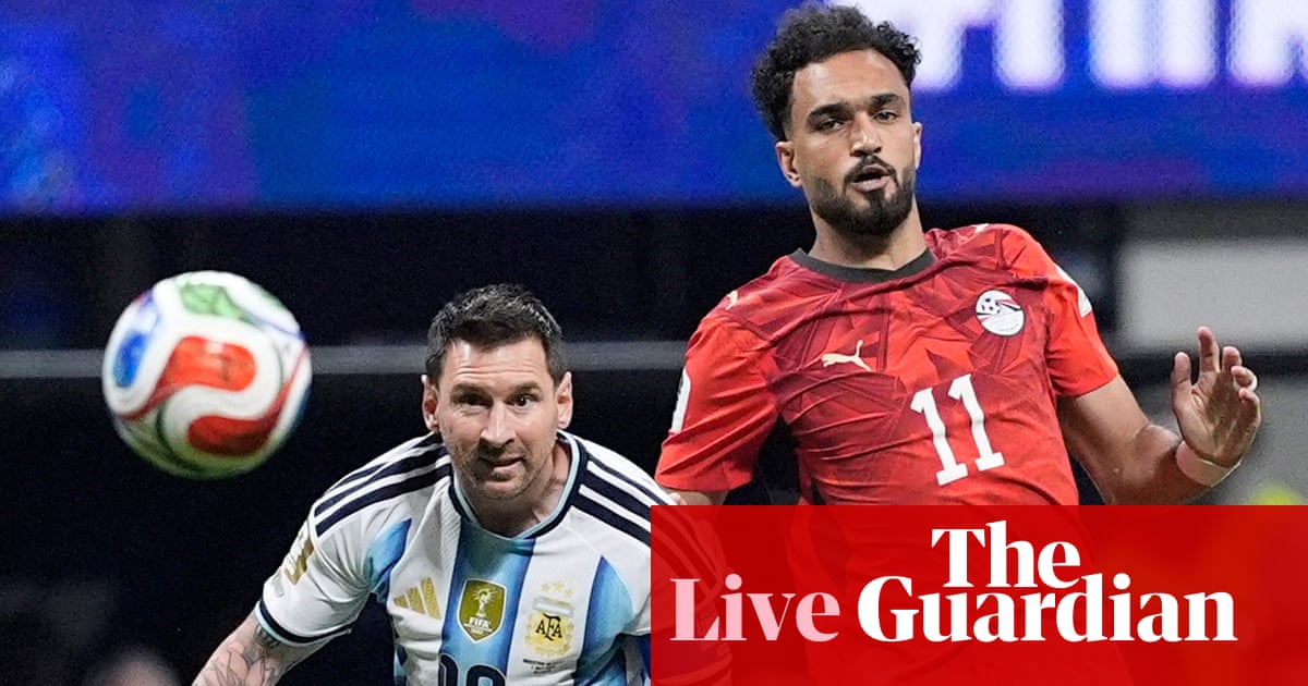 Argentina v Egypt: World Cup 2026 last 16 – live | World Cup 2026