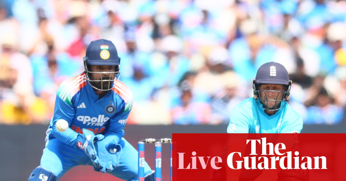 England v India: first men’s one-day cricket international – live | Cricket