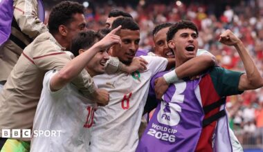 Azzedine Ounahi (left)