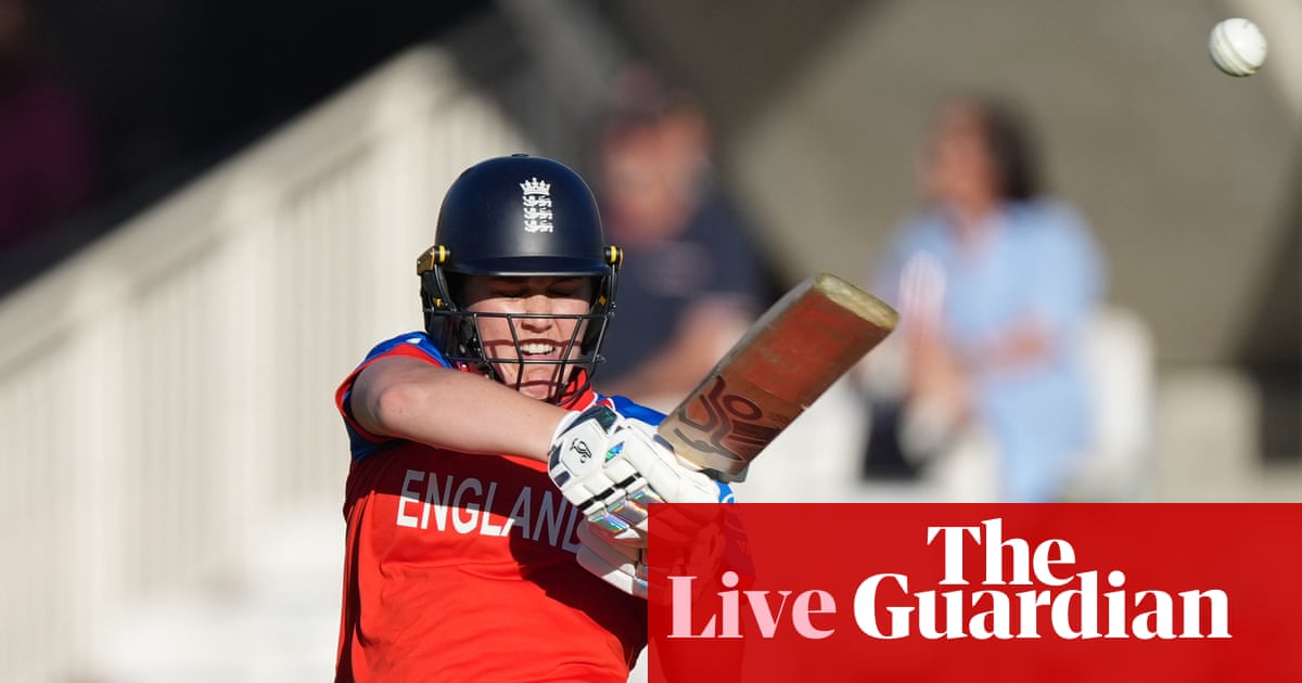 England v South Africa: Women’s T20 Cricket World Cup semi-final – live | Women's T20 World Cup 2026