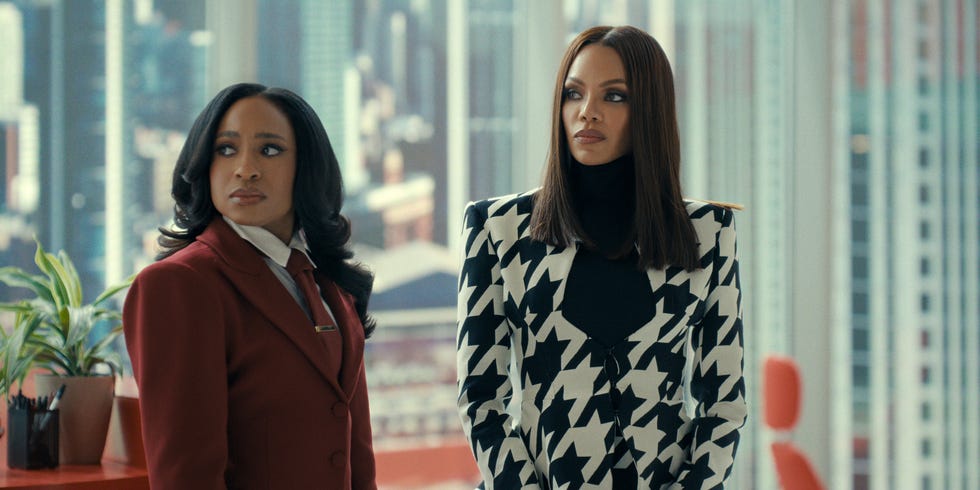Taylor Polidore Williams, Crystle Stewart, Beauty in Black season 3 taylor polidore williams, crystle stewart, beauty in black season 3