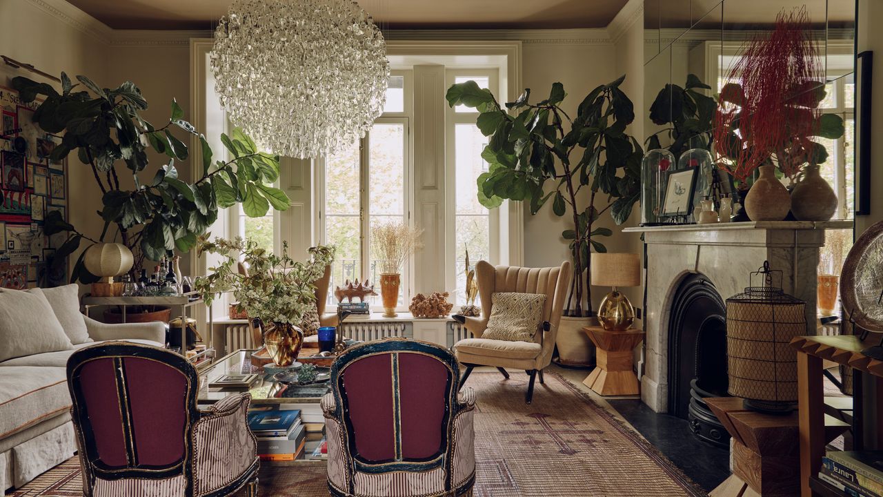 A west London townhouse that reflects its owner’s eclectic yet elegant style