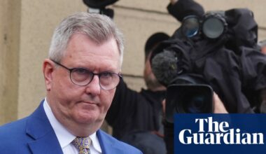Jeffrey Donaldson to appeal against conviction for child sexual offences | Northern Ireland