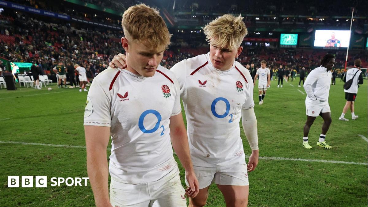 Alex Coles scores for England against South Africa