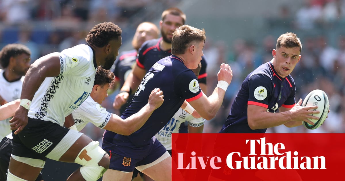 Fiji v England: Nations Championship rugby union – live | Nations Championship