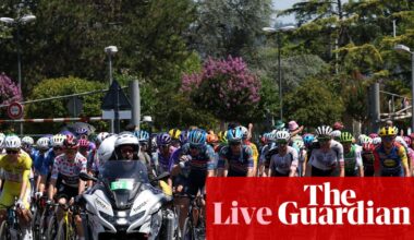 Tour de France 2026: heat-shortened stage nine updates on road to Ussel – live | Tour de France 2026