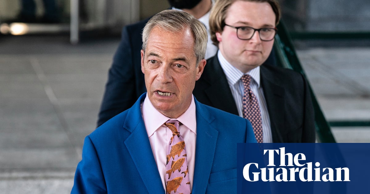Report to National Crime Agency of £5m Farage gift is ‘deeply serious’ | Nigel Farage